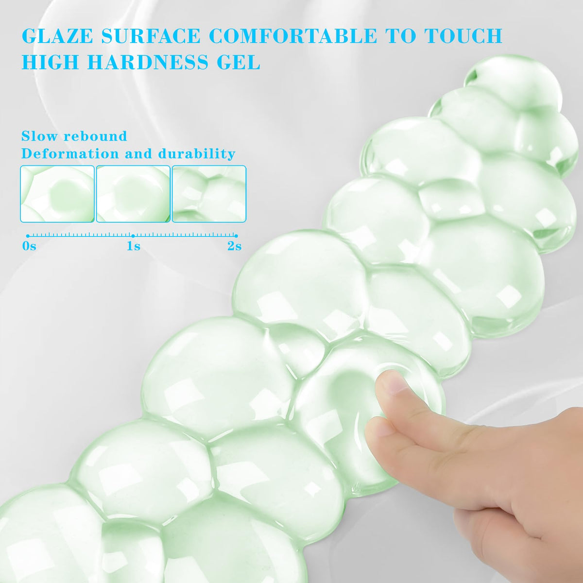 Gel Cloud Keyboard and Mouse Wrist Rest, Cute Wrist Support and Arm Support Keyboard Rest for