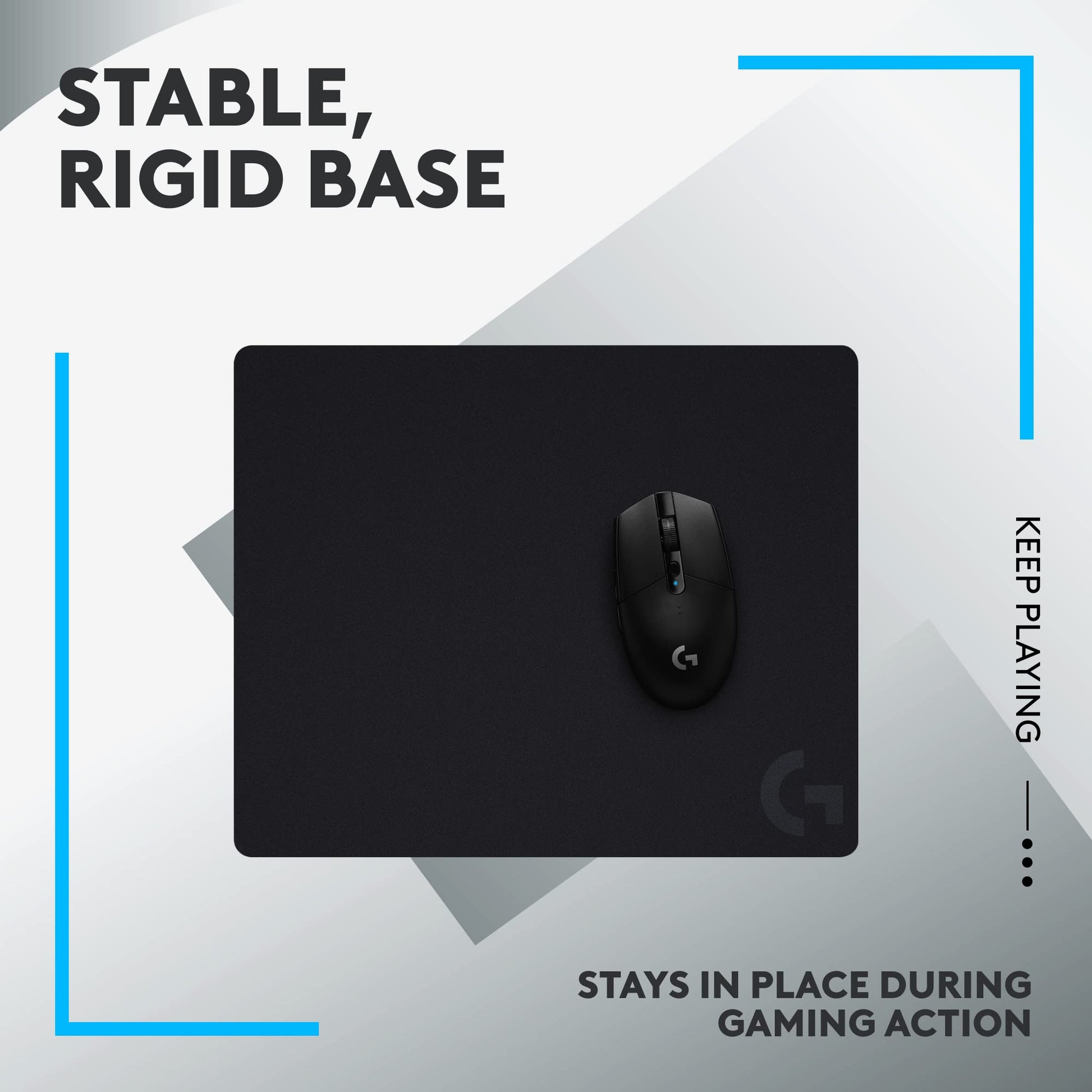 Logitech G440 Hard Gaming Mouse Pad (340x280x5) - Black