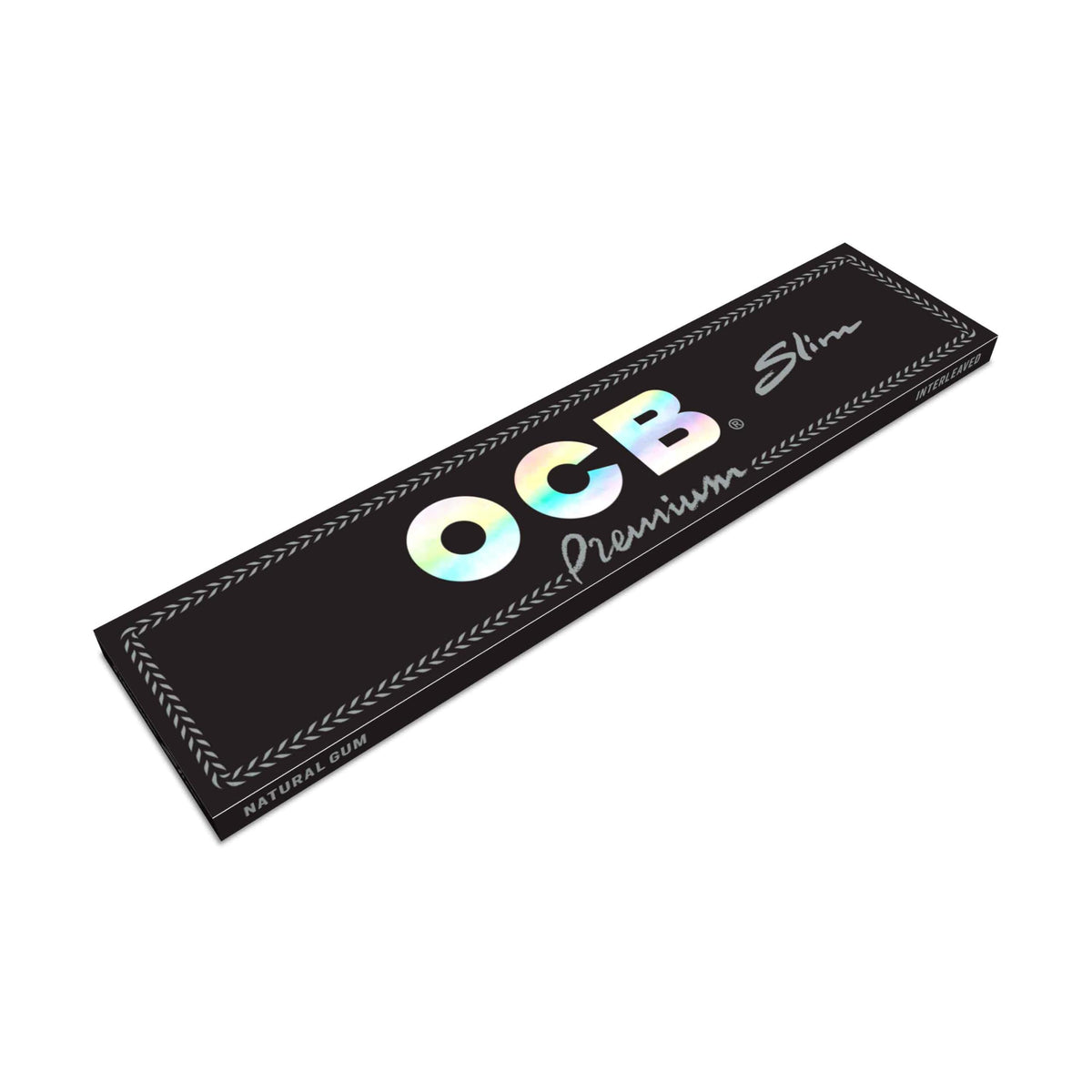 OCB - Premium King Slim Size Rolling Papers - 10 Booklets with 32 Leaves per Booklet