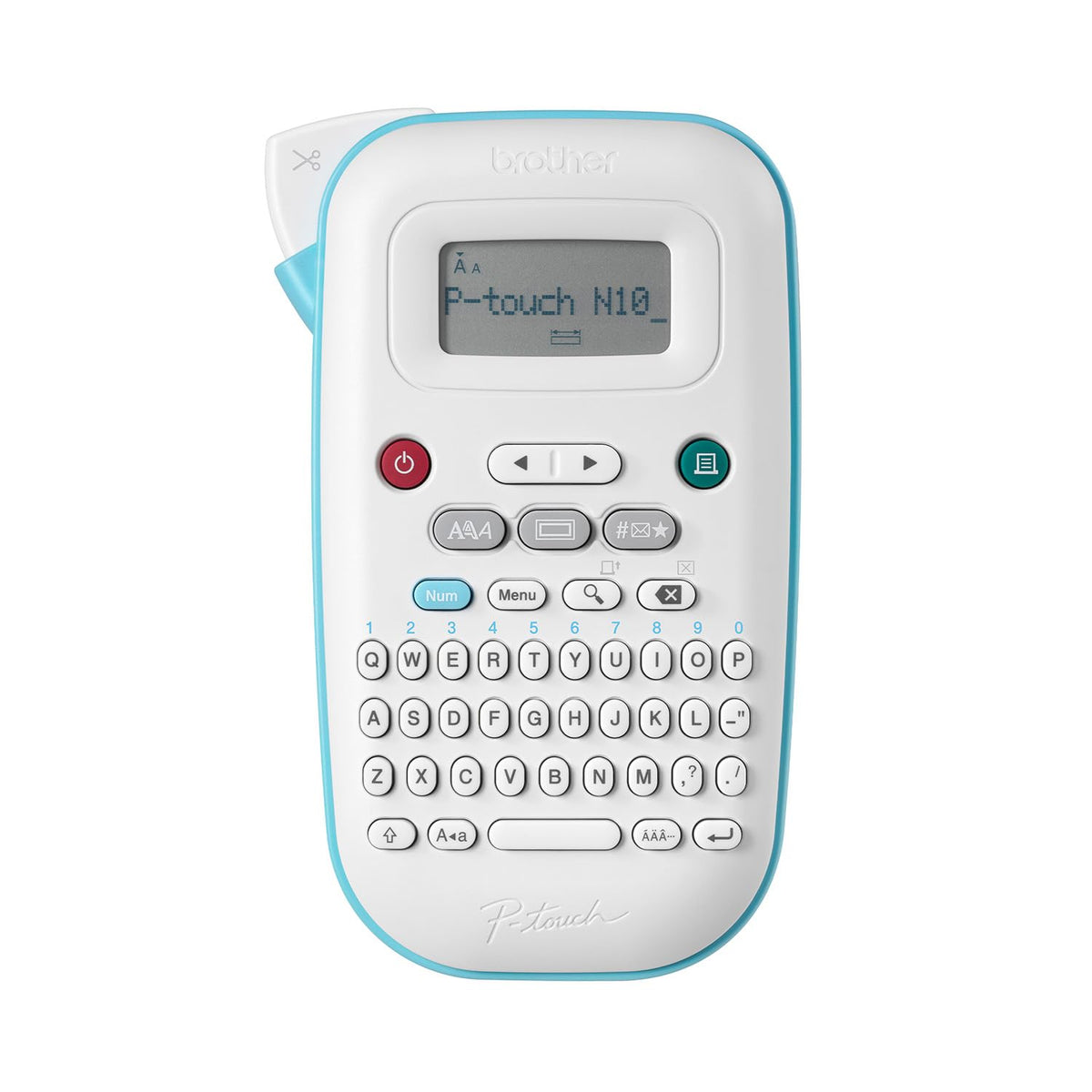 Brother P-Touch PT-N10 Personal Handheld Label Maker, Portable and Prints, P-Touch Btag ~½” (12mm)