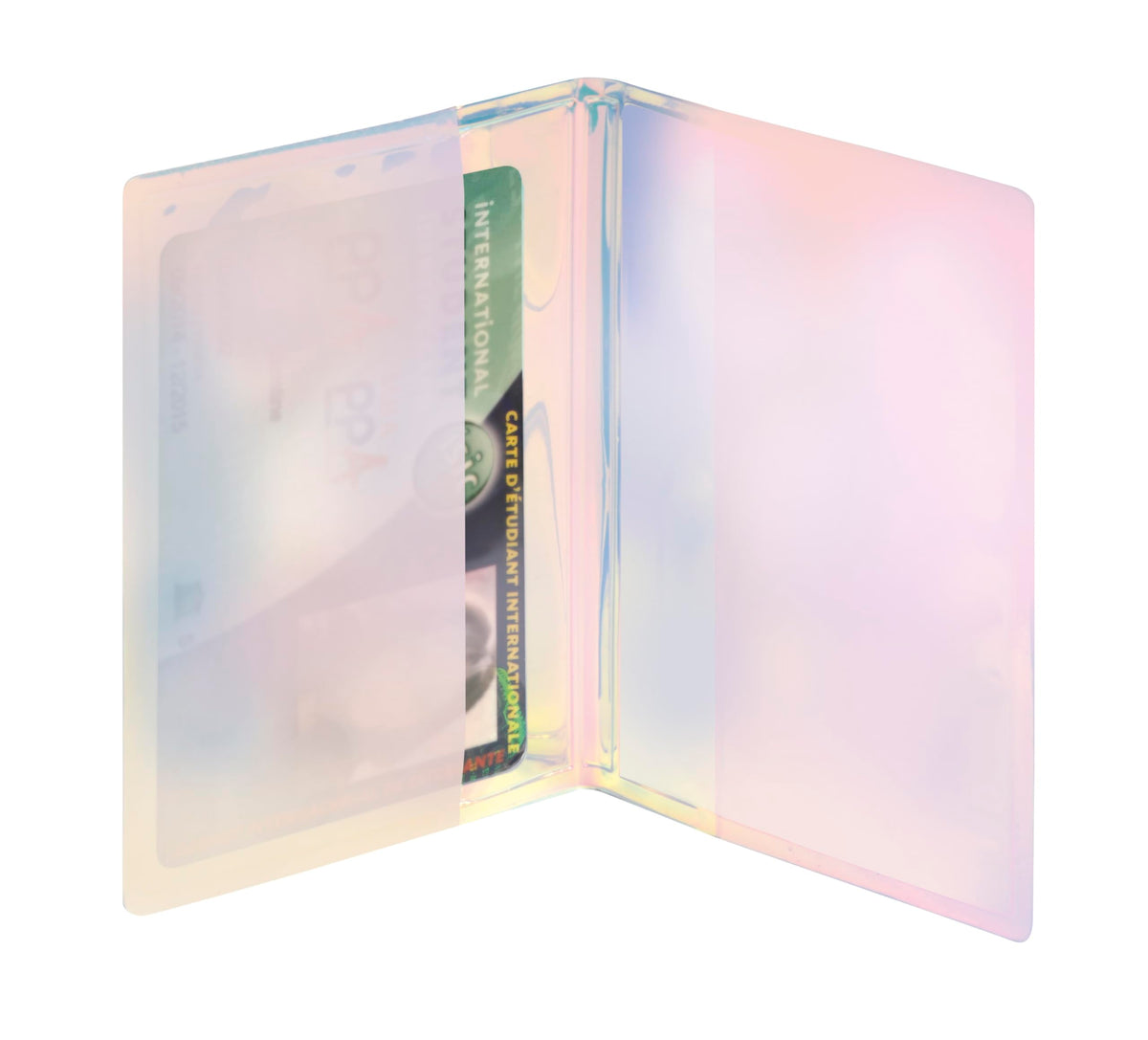 EXACOMPTA - 510510E - Iris Iridescent Reflective Card Holder - Store Multiple Transportation