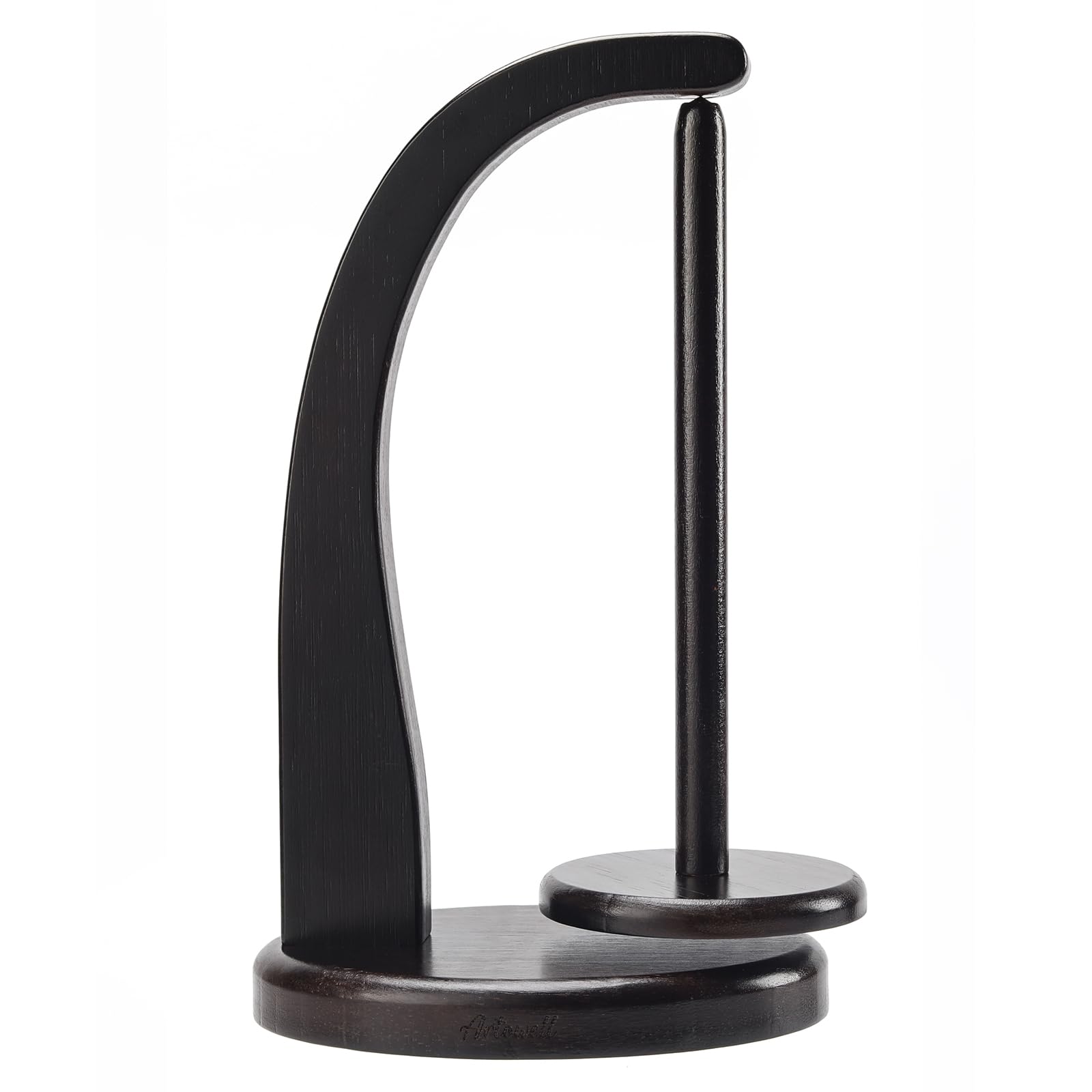 FLYKEY Yarn Holder for Crocheting with Magnetic Yarn Spinner-Black-Standard