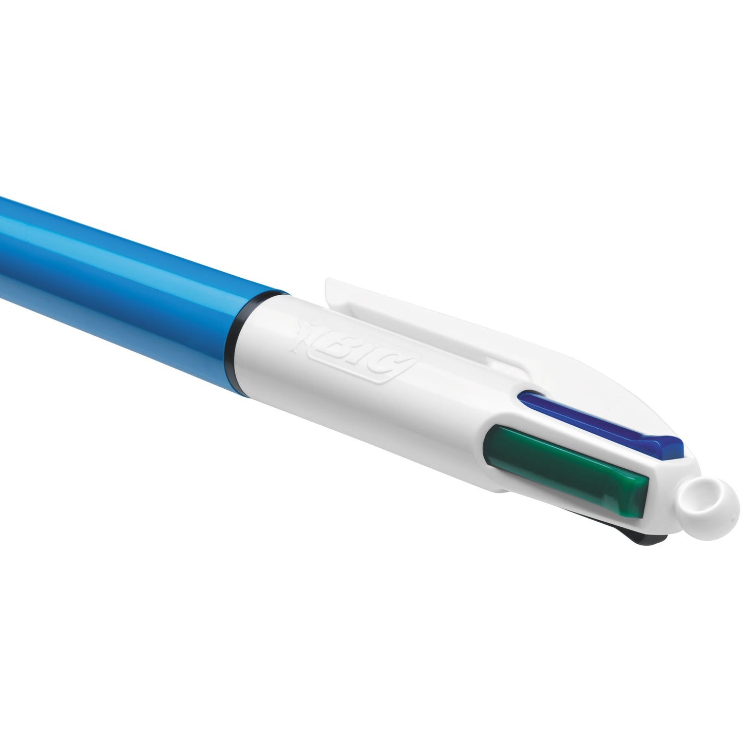 BIC 4 Colours Family Pen Pack of Retractable Ballpoint Pens with Four Ink Colours, Set of 4 (2