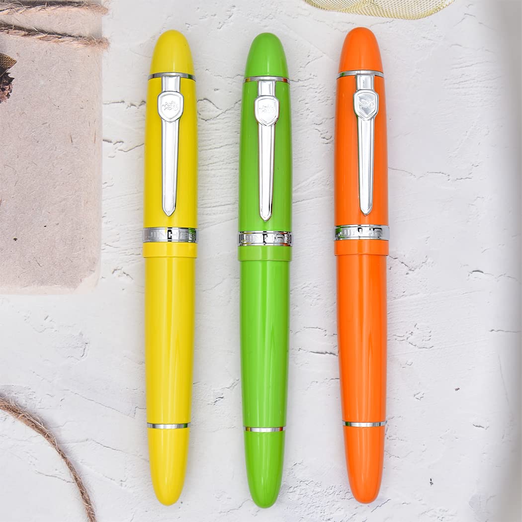 zoohot Jinhao 159 Fountain Pen Heavy Big Pen 3 Pieces in 3 Colors