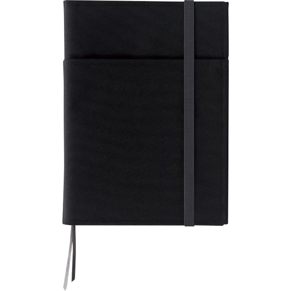 KOKUYO Systemic Cover Notebook, with One A5, B 6mm Ruled, 28 Lines, 50 Sheets, Twin Ring Edge Title