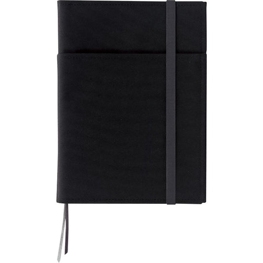 KOKUYO Systemic Cover Notebook, with One A5, B 6mm Ruled, 28 Lines, 50 Sheets, Twin Ring Edge Title