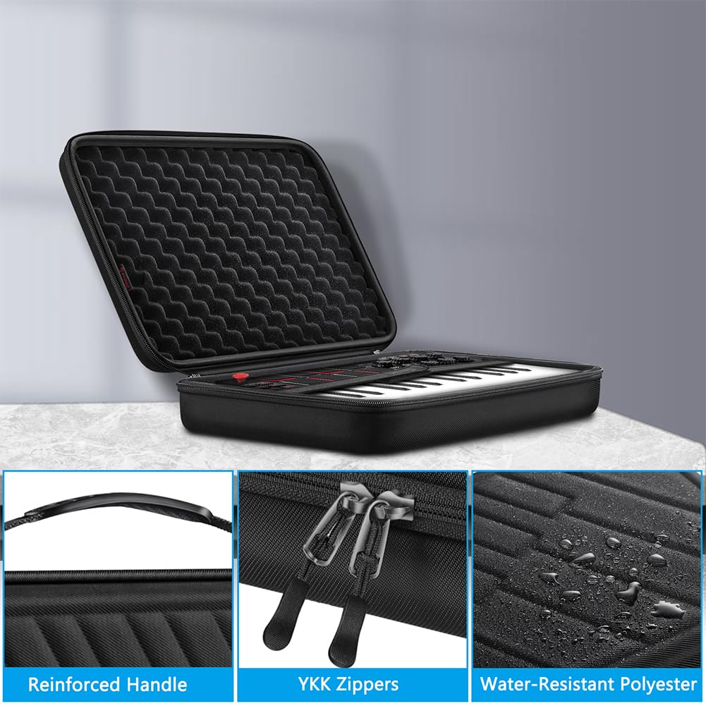 FINPAC Semi-Hard Carrying Case for AKAI Professional MPK Mini MKII & MK3