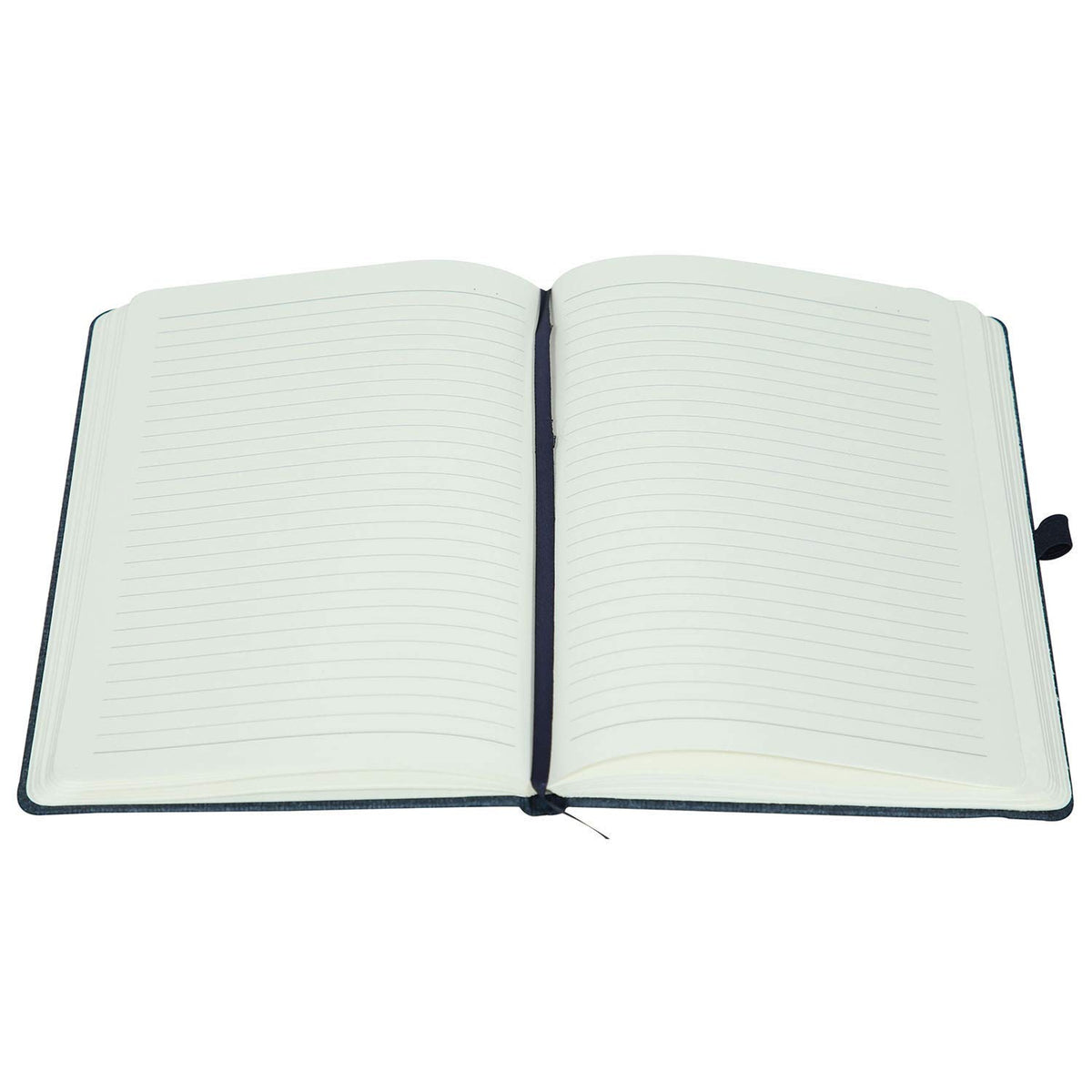 COMMA Abaca – A5 Size – Hard Bound Notebook with Elastic Band Closure & Pen Loop – 192 Pages
