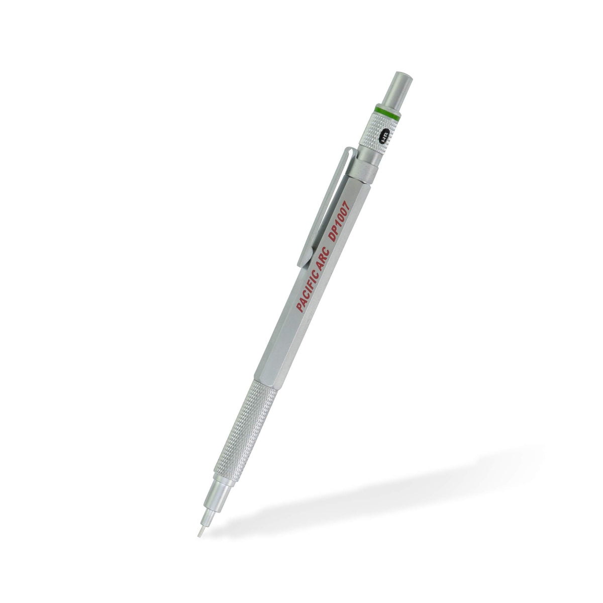 Pacific Arc Chromagraph Metal Mechanical Pencil .7 mm Silver Barrel Mechanical Pencil with Built In