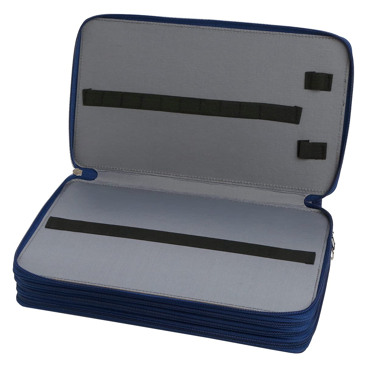 Lbxgap 300 Slots Pencil Case 4-Layer Zipped Holder w/Handle