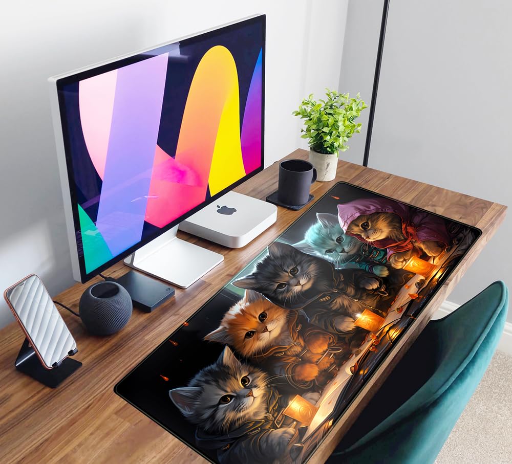 Commander Roleplay Desk Pad Mat Role Gaming XXL Big Mouse Pad Gaming Tabletop Game Gamer Gift