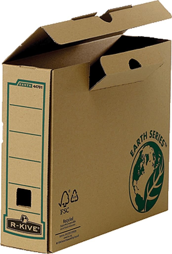 Fellowes R-Kive Earth 80mm Transfer File (FSC)