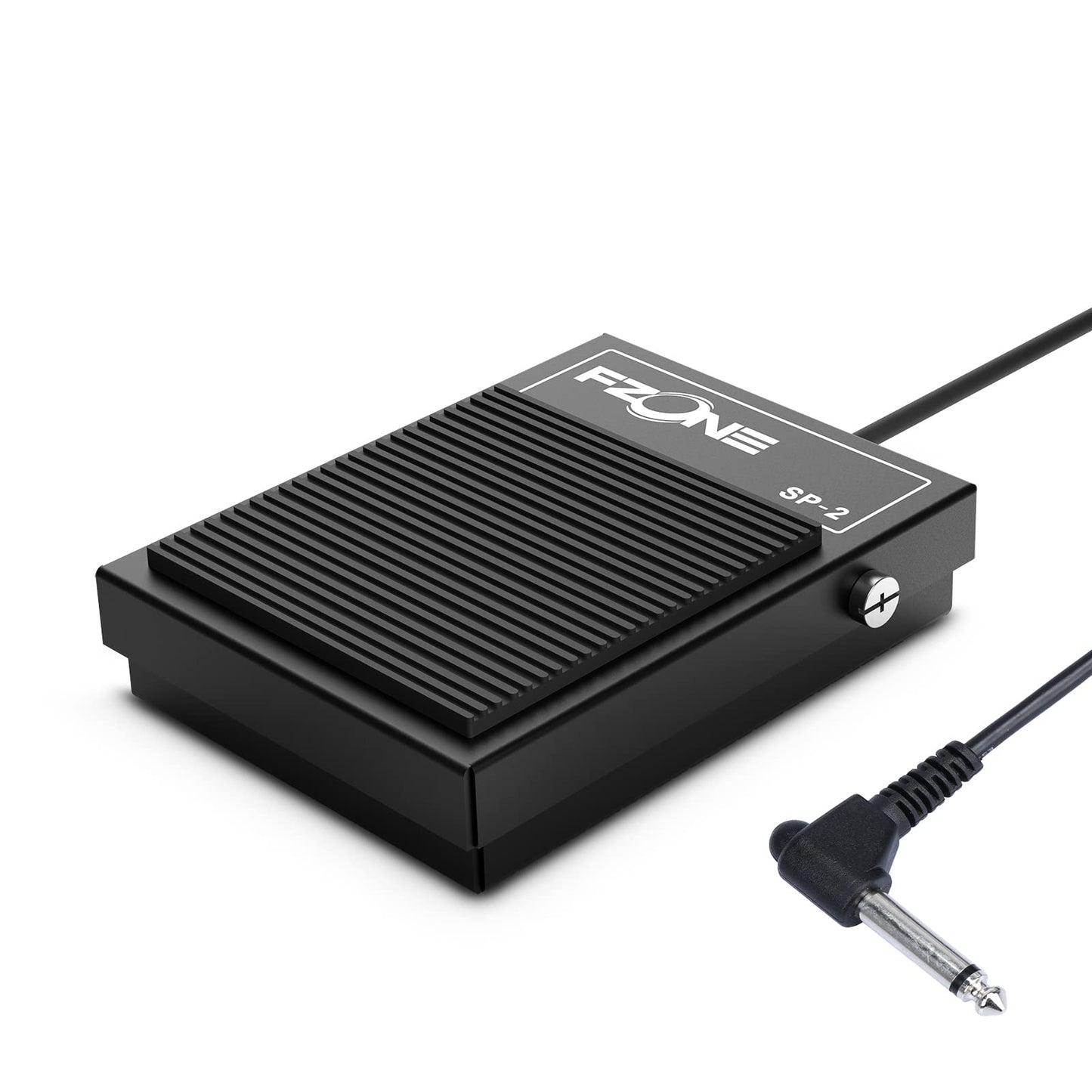FZONE Compact Sustain Pedal for Keyboards Digital Pianos Synthesizers,Tone Modules,Drum Machines