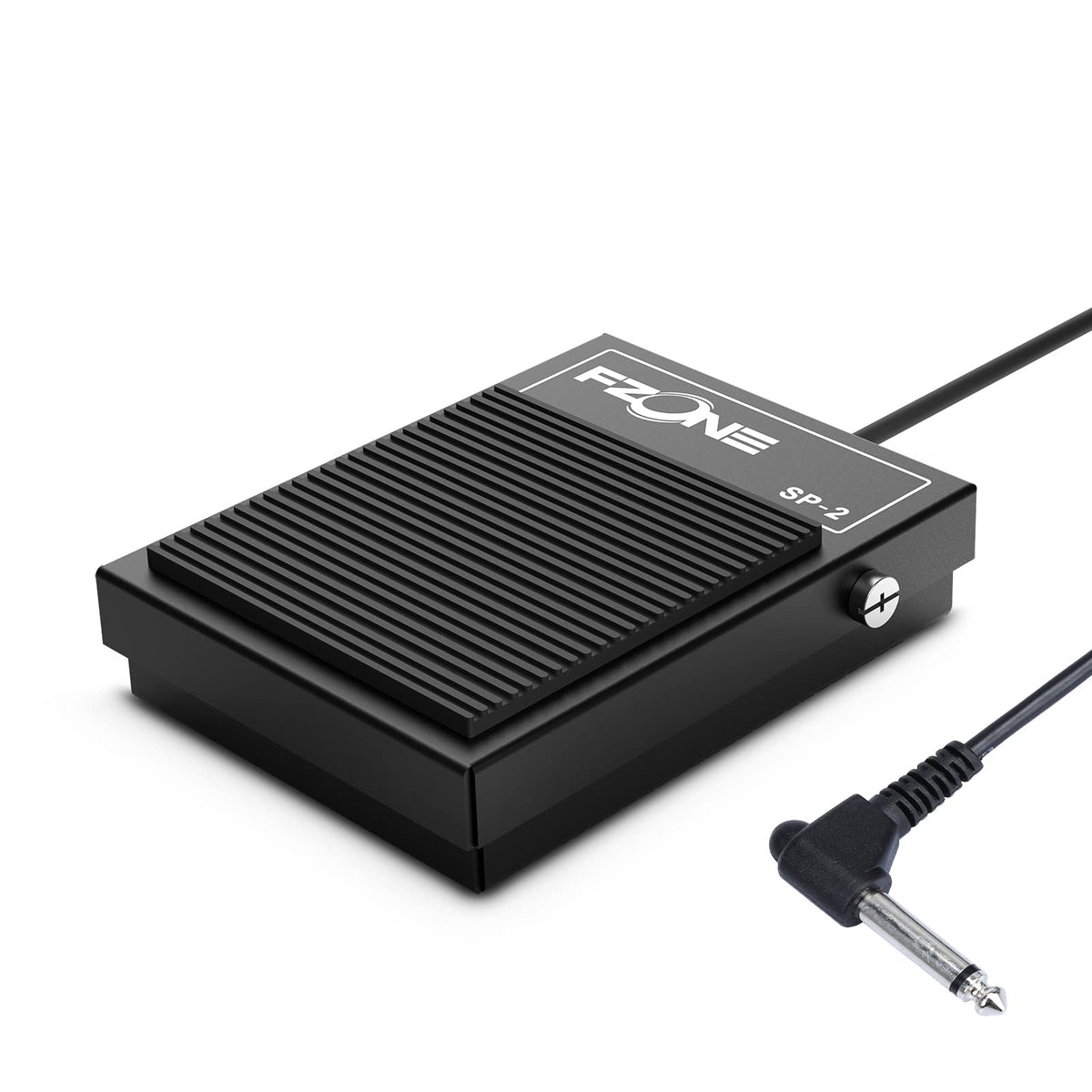 FZONE Compact Sustain Pedal for Keyboards Digital Pianos Synthesizers,Tone Modules,Drum Machines