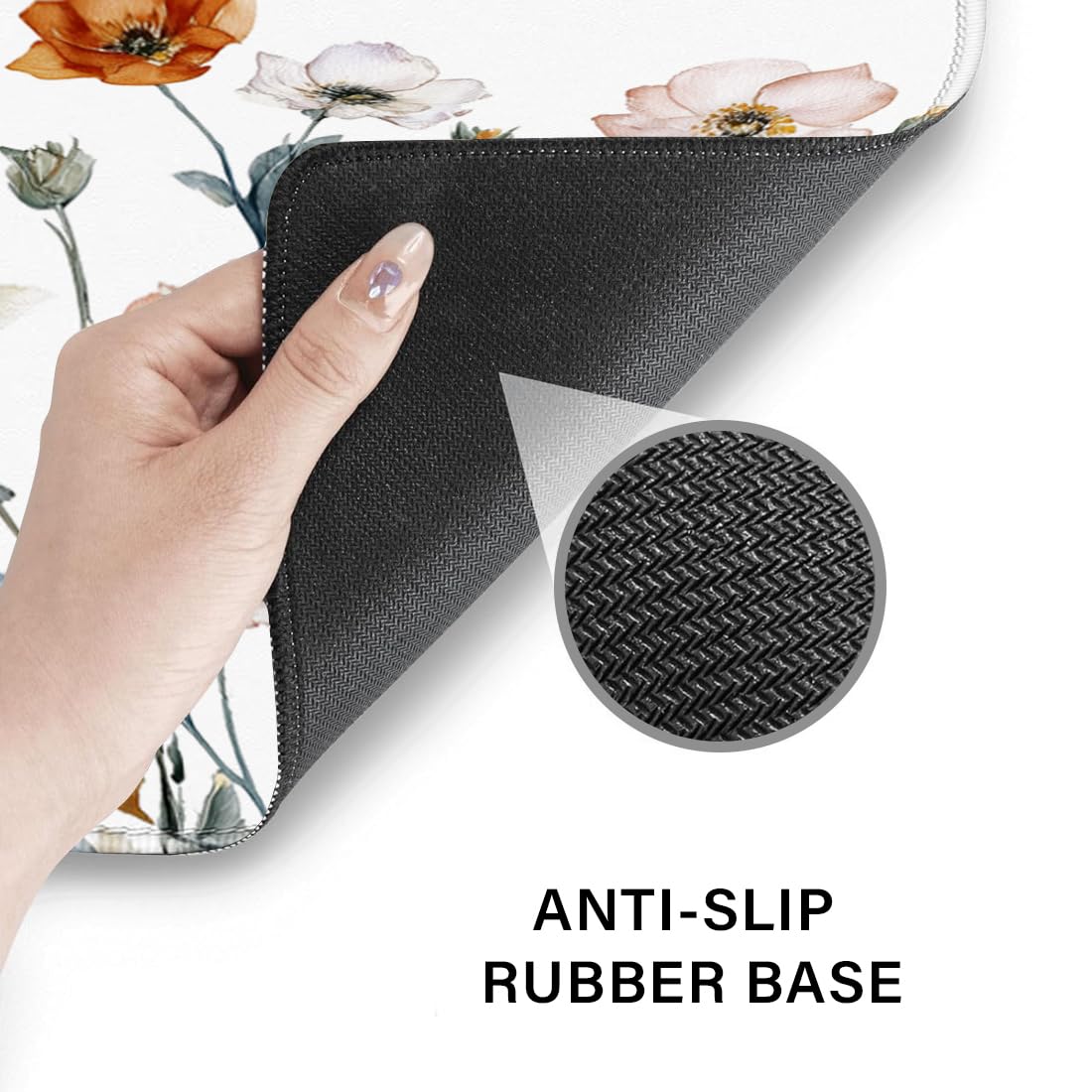 Desk Pad and Keyboard Wrist Rest, Large Mouse Pad + Keyboard Pad+Mouse Wrist Support, Non-Slip Desk