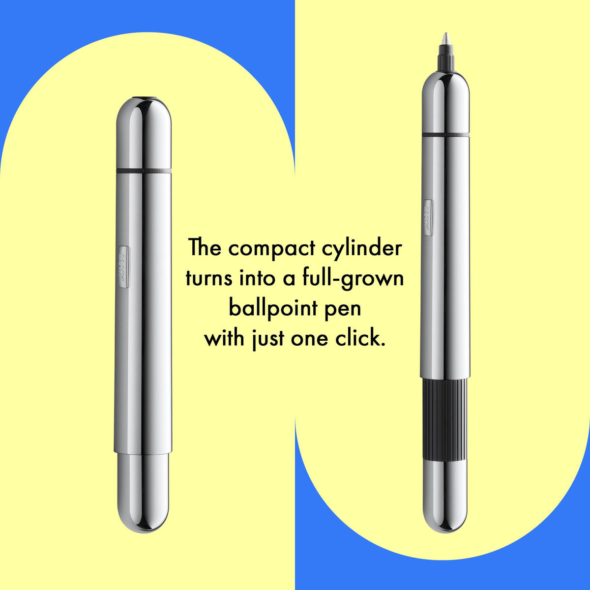 Lamy Pico Ballpoint Pen, Chrome (L289)
