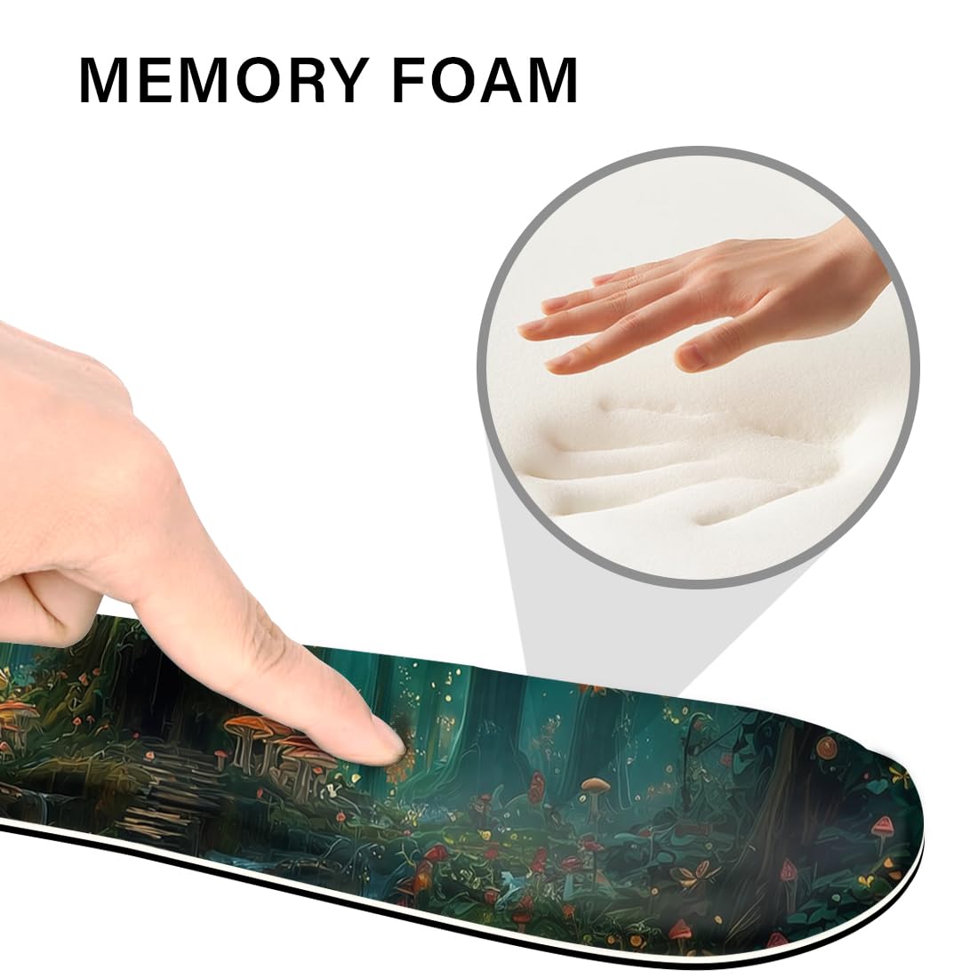 Desk Pad and Keyboard Wrist Rest, Large Mouse Pad + Keyboard Pad+Mouse Wrist Support, Non-Slip Desk