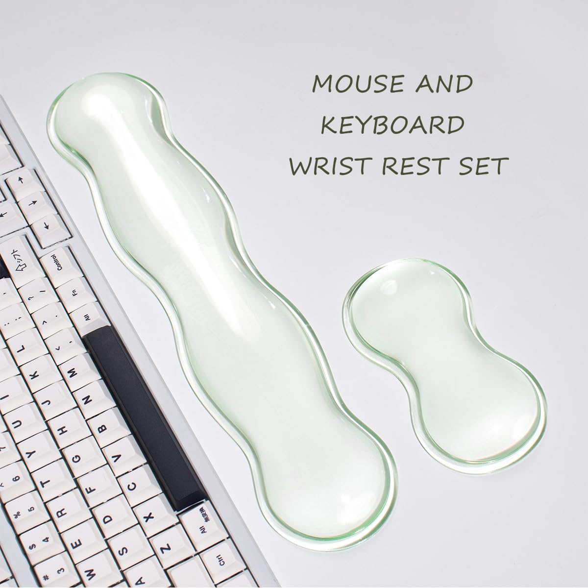 Gel Wrist Rest for Keyboard and Mouse, Wrist pad for Computer Keyboard