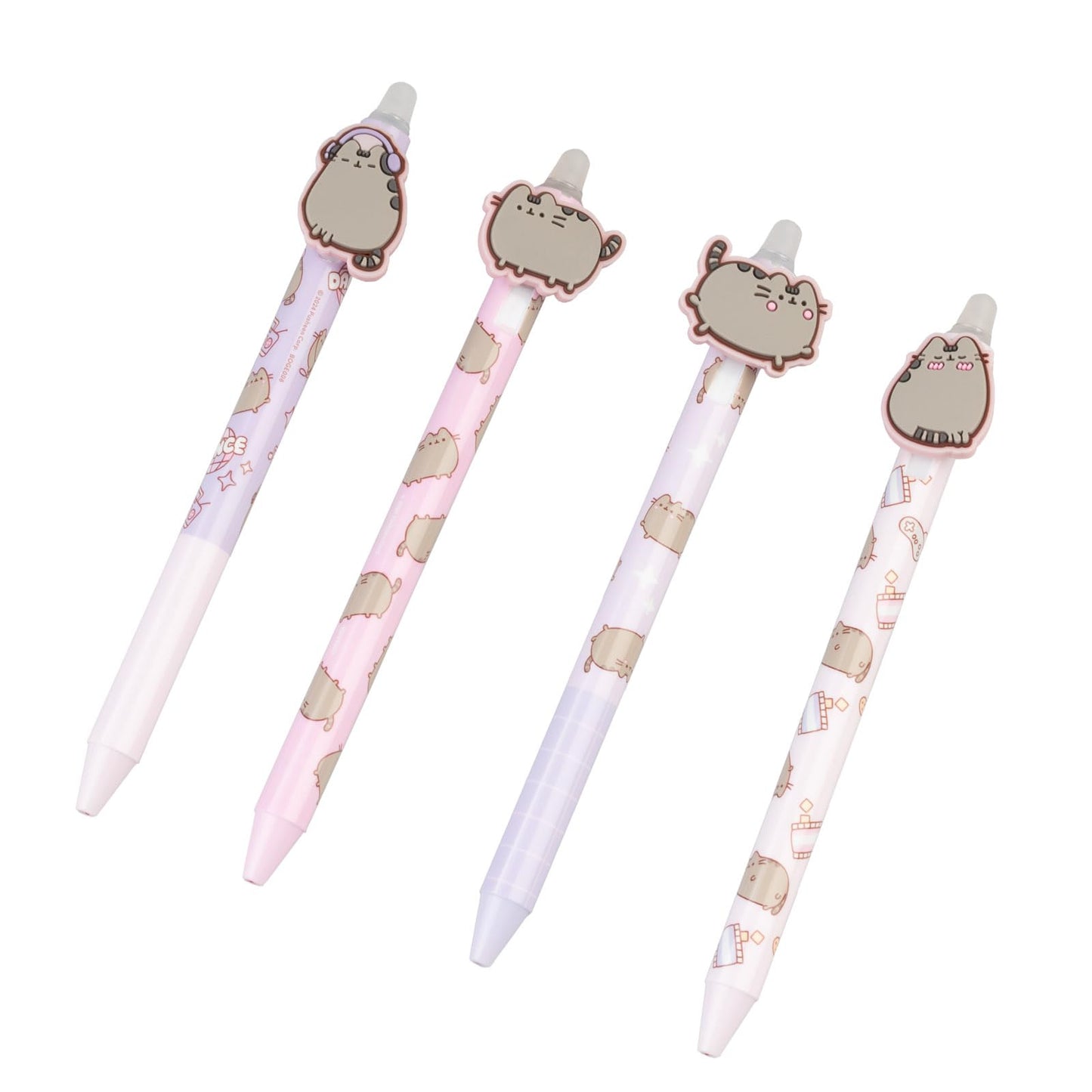Grupo Erik Pusheen Cat Erasable Pens Blue - Stationery Supplies Gifts