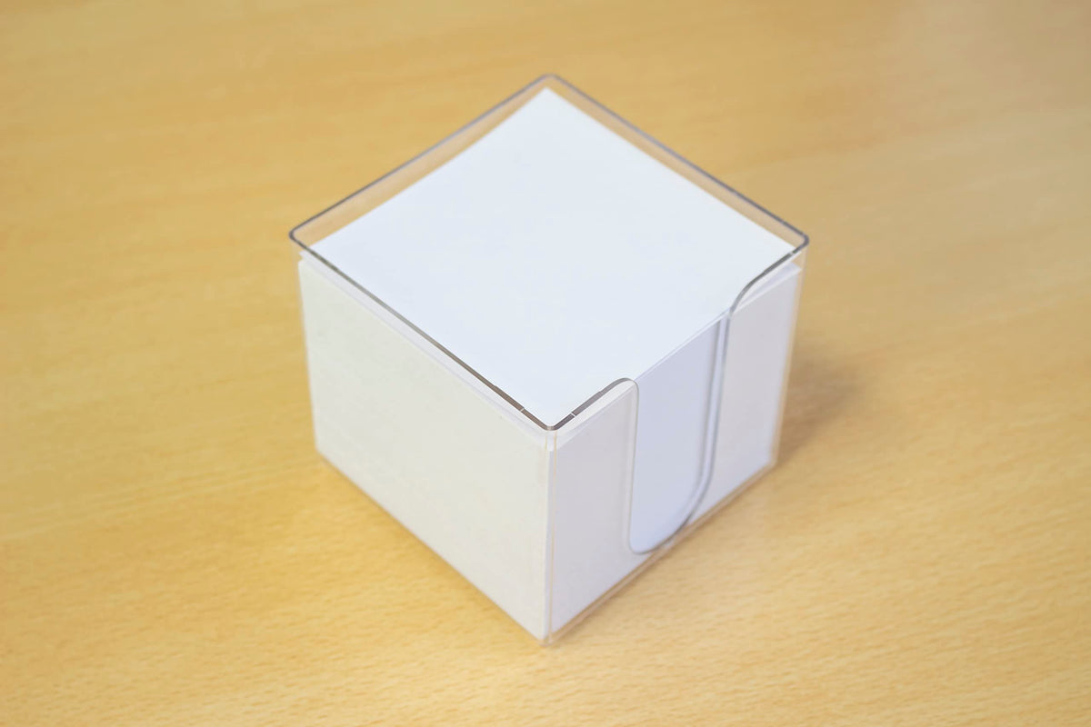 Kangaro Note Box 9.5 x 9.5 x 9.5 cm 700 Sheets White