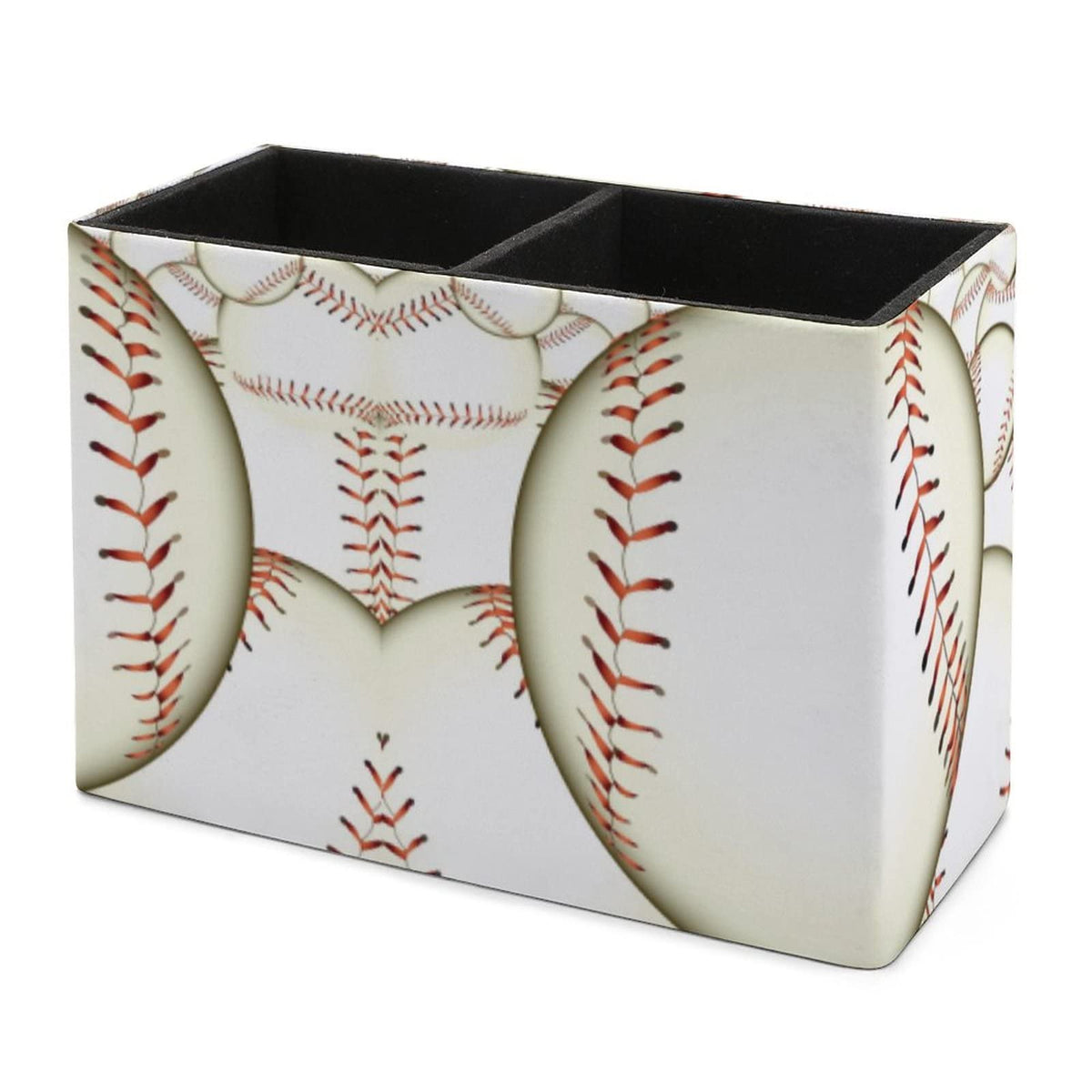 Niapessel Pencil Holder for Desk, Ball Baseball Pen Holder Storage Desktop Pen Organizer Desk