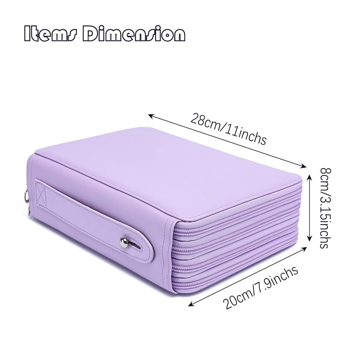 YOUNGCOL 200 Slots Colored Pencil Case Color Pencil Organizer Storage Large Capacity Pencil Holder