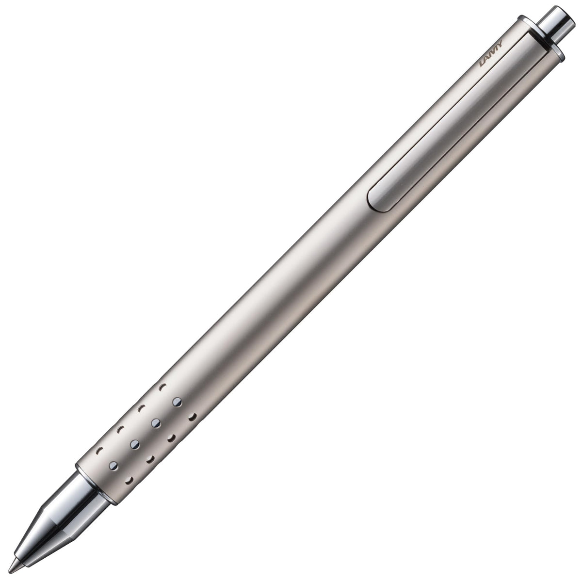 Lamy swift Palladium - modest rollerball pen with a smooth writing experience - robust metal casing