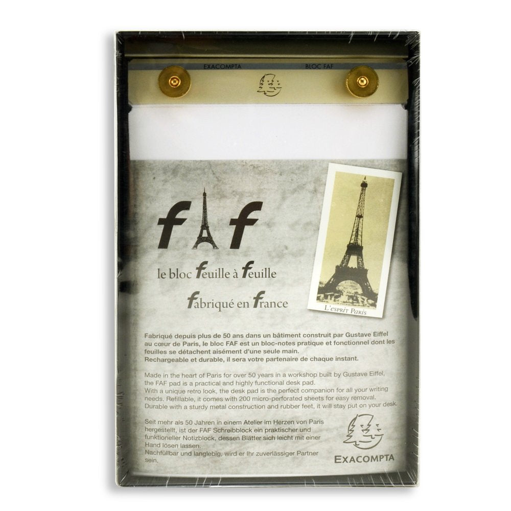 Exacompta Faf Desk Pad No.4-5.3X8.25 Inch