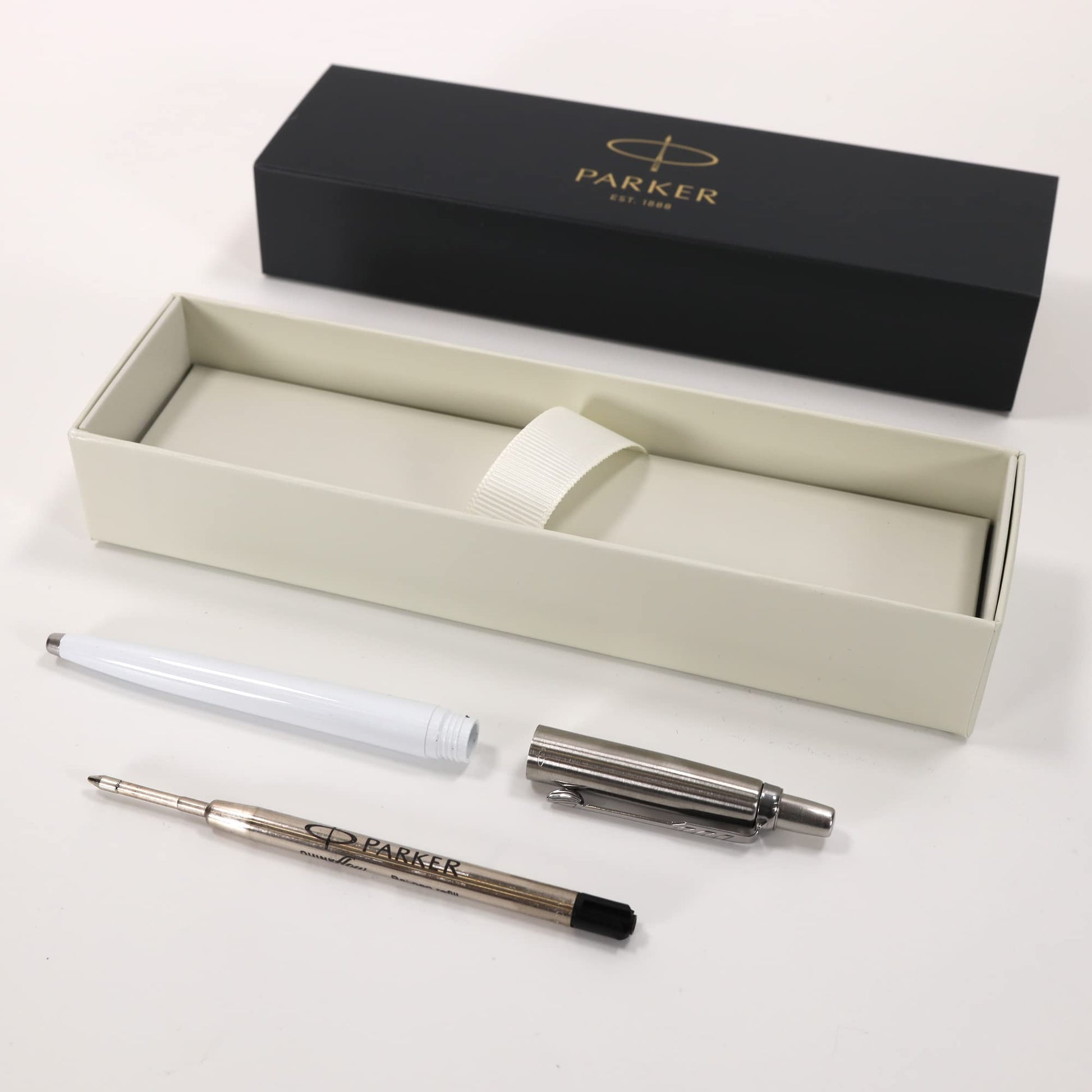 Personalized Custom Parker Jotter Pen + Gift Box | Design A Truly Unique Present | Laser Engraved