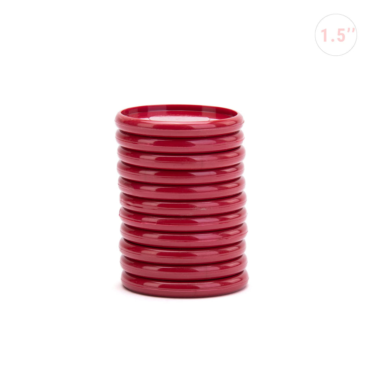 Talia Discbound Notebook - Discs (Chili Oil, 1.5inch)