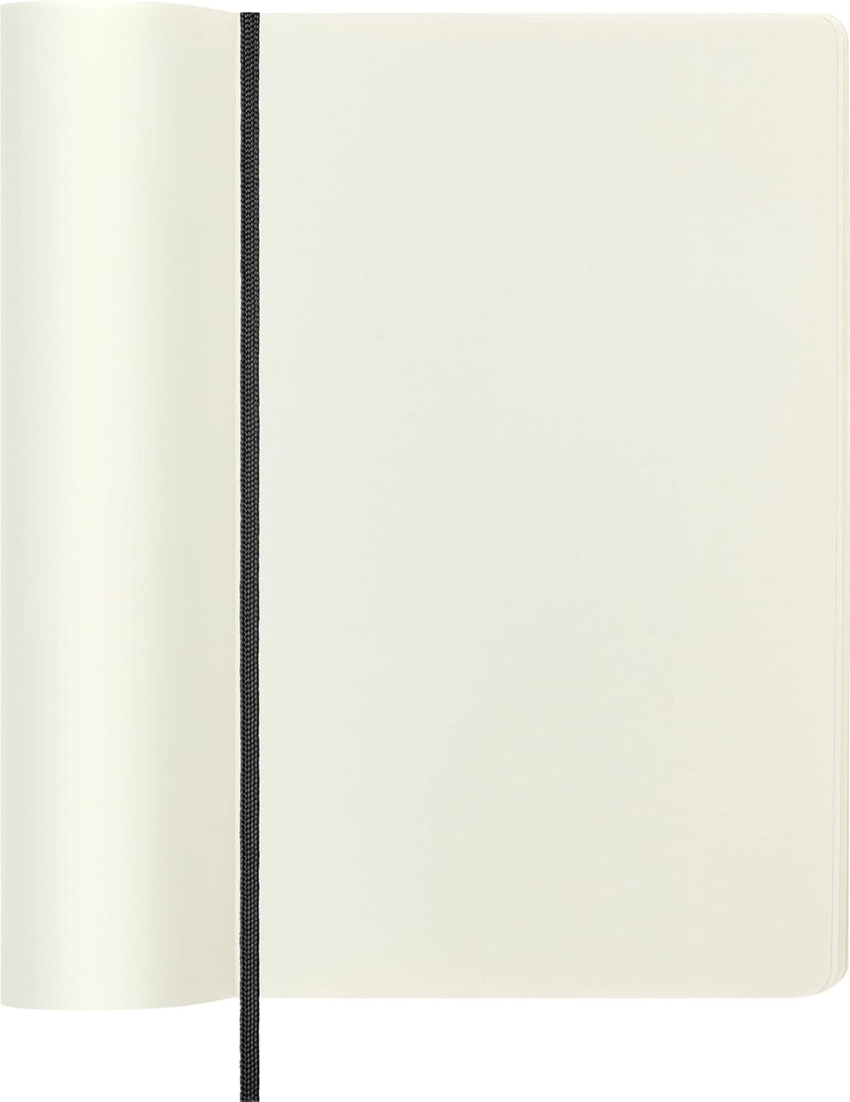 Moleskine Classic Notebook, Soft Cover, Large (5" x 8.25") Plain/Blank, Black, 240 Pages