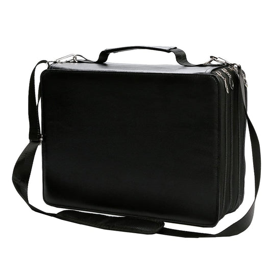 Lbxgap Marker Pen Organizer Case 224 Slots w/Handle & Shoulder Strap