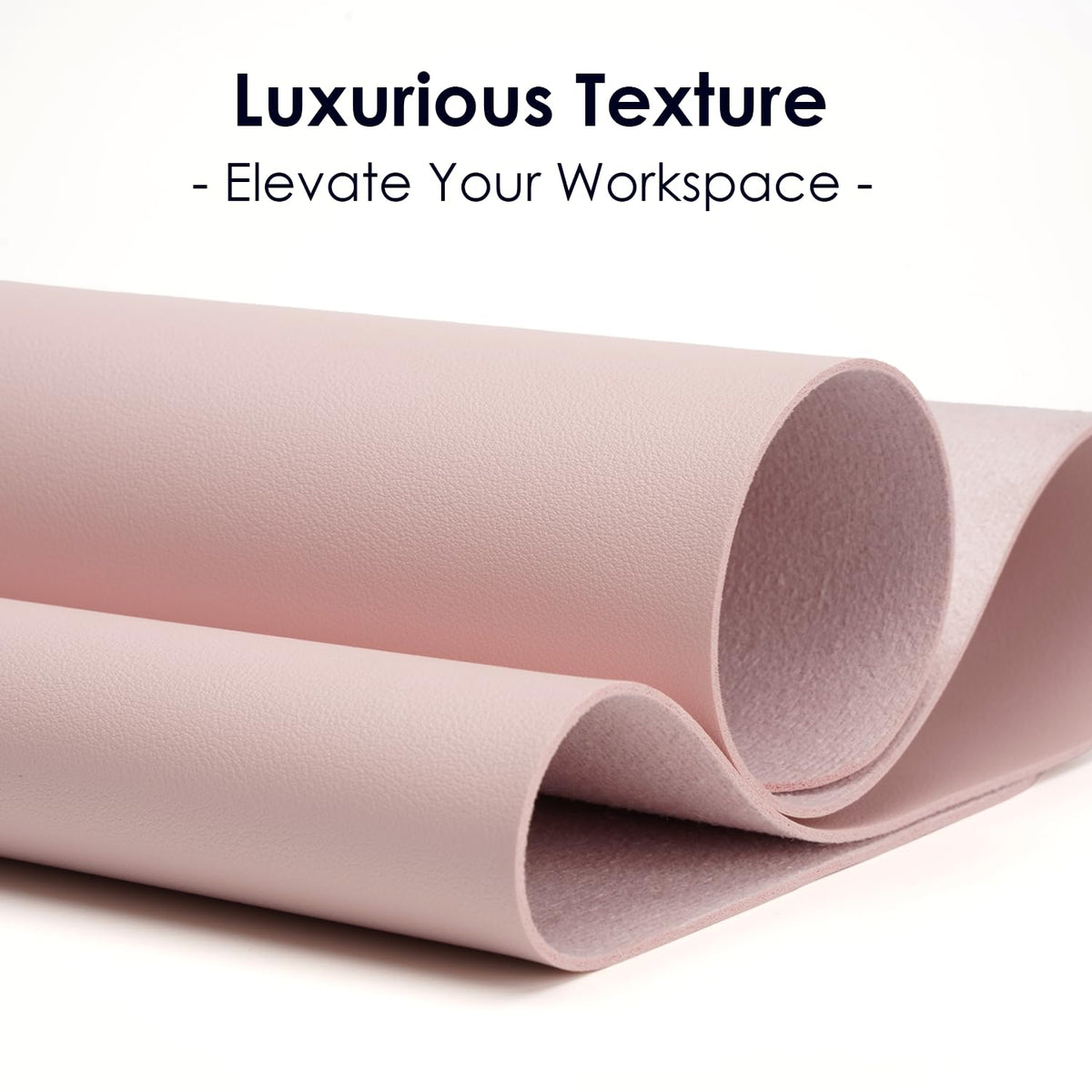 Leather Desk Pad Protector, Waterproof Mouse Pad, PU Desk Mat, Office Desk Cover, Desk Writing Mat