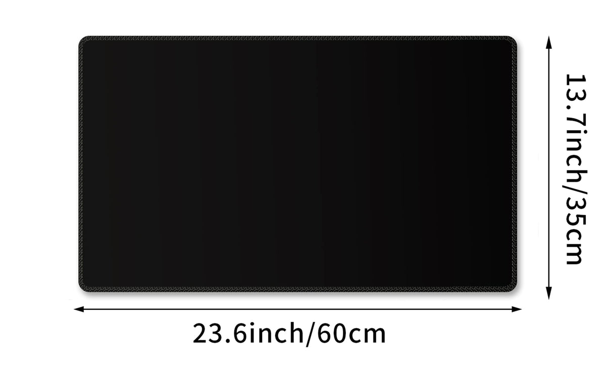 Meffort Inc Large Mouse Pad Thick Water Resistance Desk Mat with Non-Slip Rubber Pad for Home
