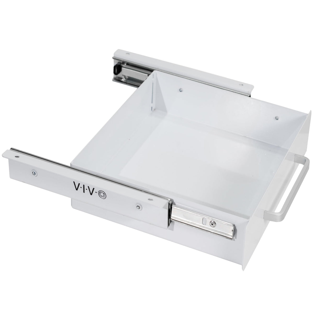 VIVO White 13 x 9 inch Under Desk Storage Drawer, DESK-DR1H-W