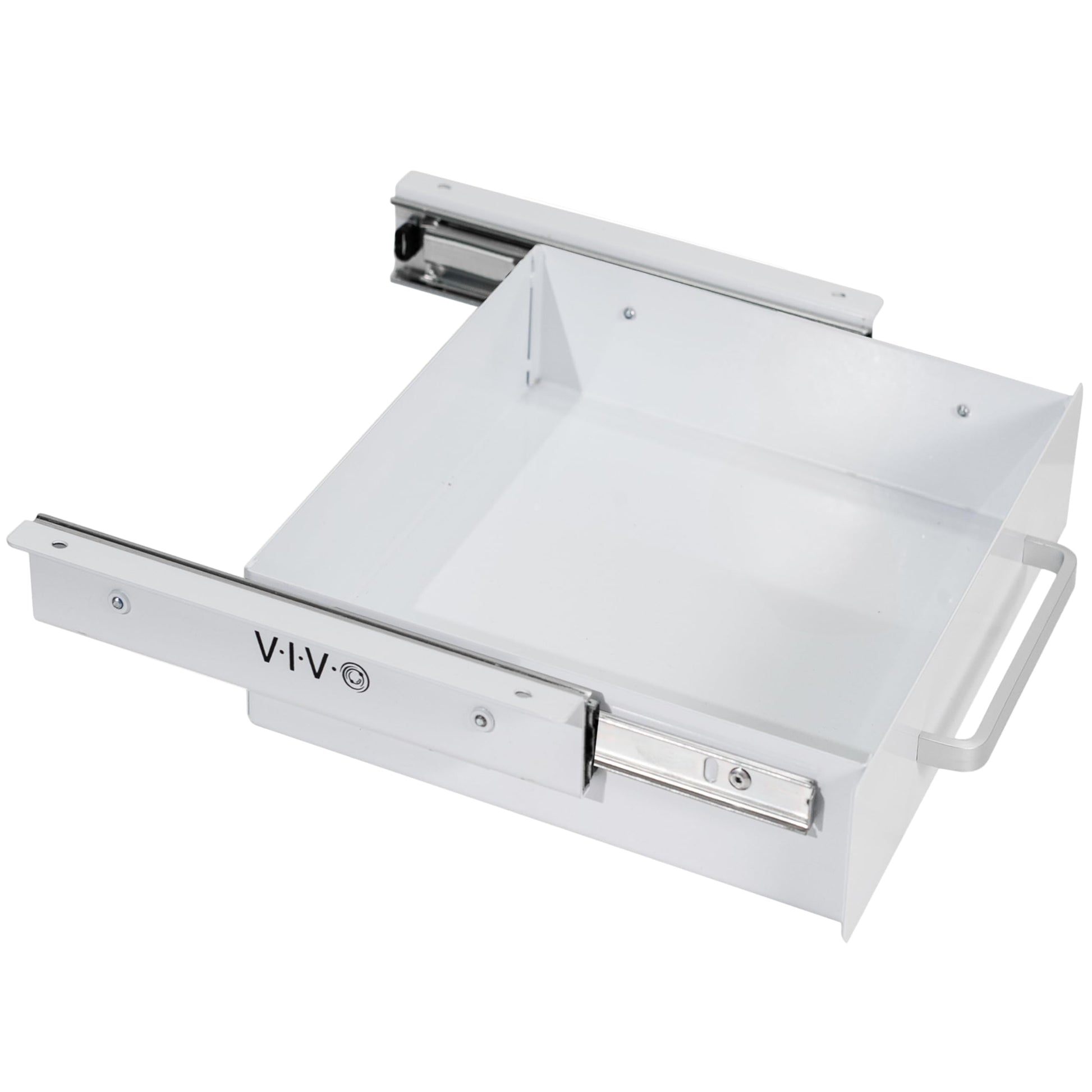 VIVO White 13 x 9 inch Under Desk Storage Drawer, DESK-DR1H-W