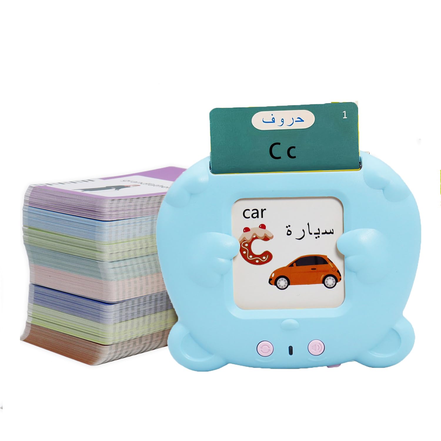 MAYAPHILOS Arabic and English Speaking Flash Cards with 510 Sight Words