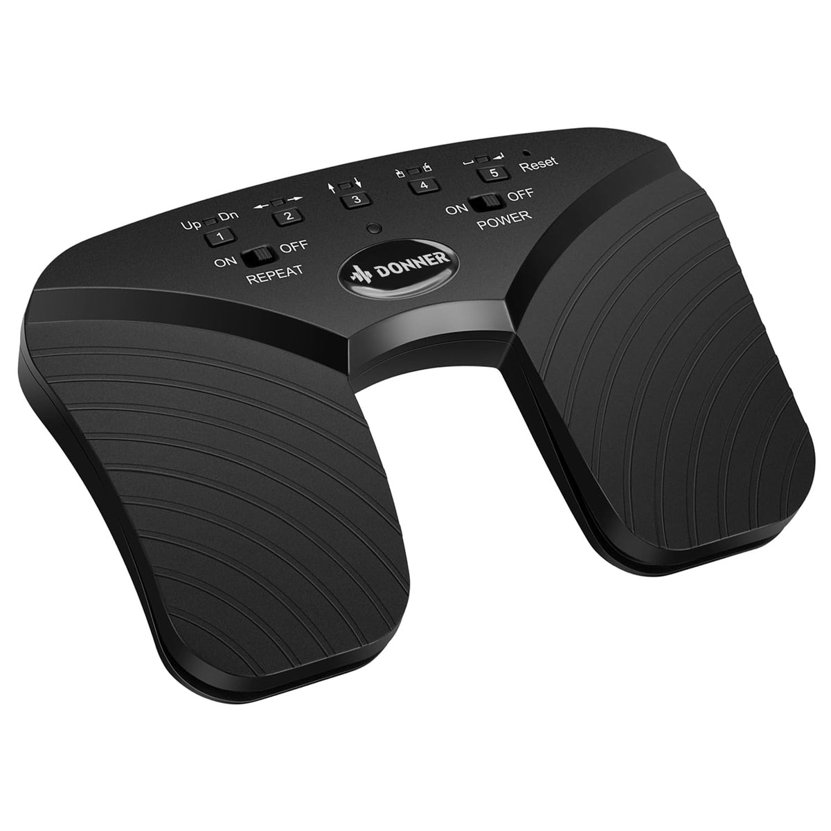 Donner Wireless Page Turner Pedal, Rechargeable Music Page Turner foot pedal for Tablets Phone