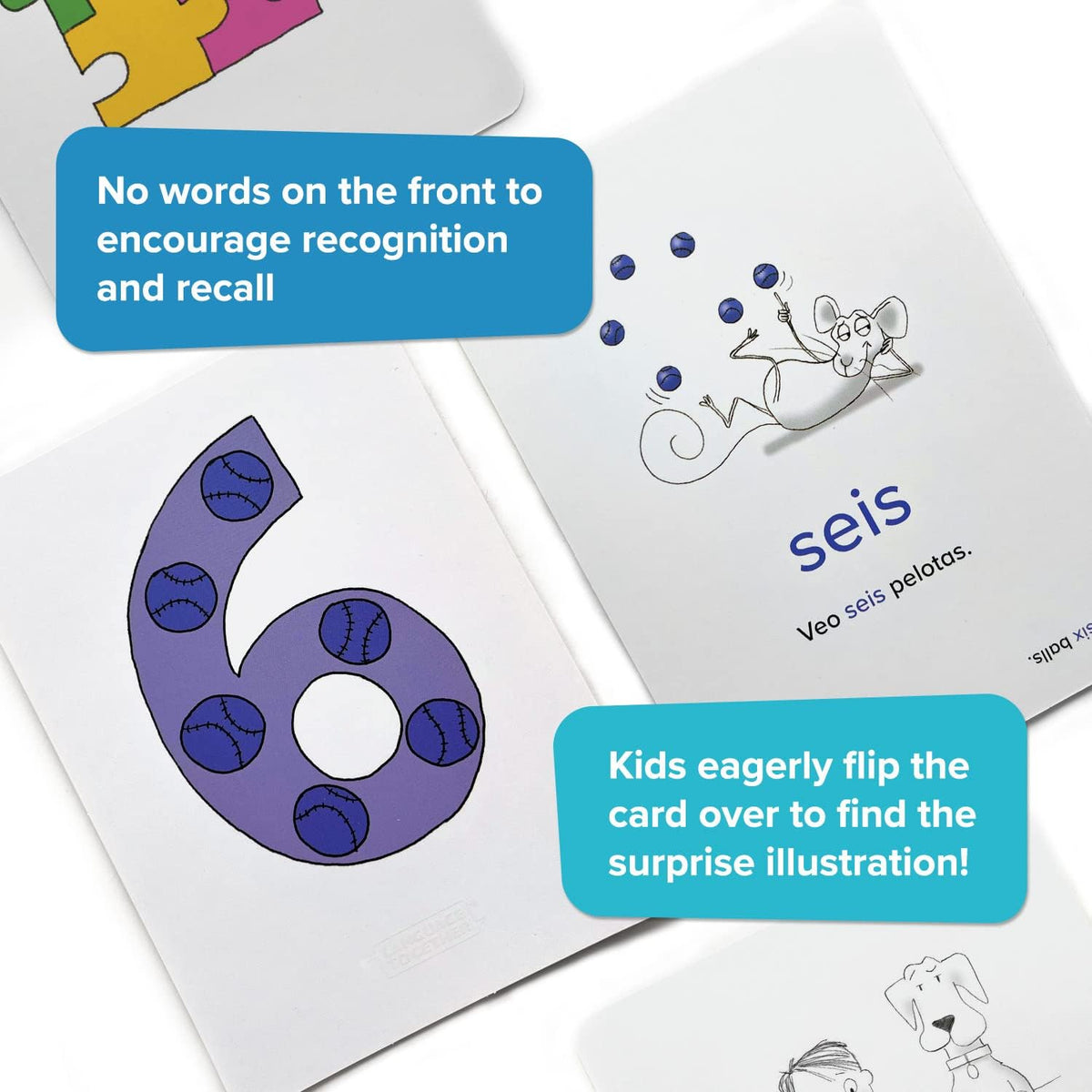 Spanish Flash Cards for Kids: 100 First Spanish Words with Online Audio - Learn Colors, Shapes