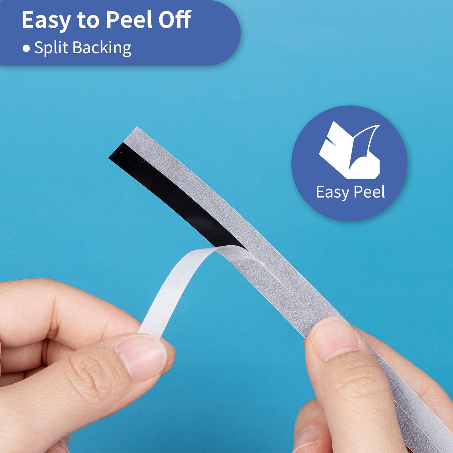 Label Maker Tape TZe-335 Compatible with Brother Laminated White on Black