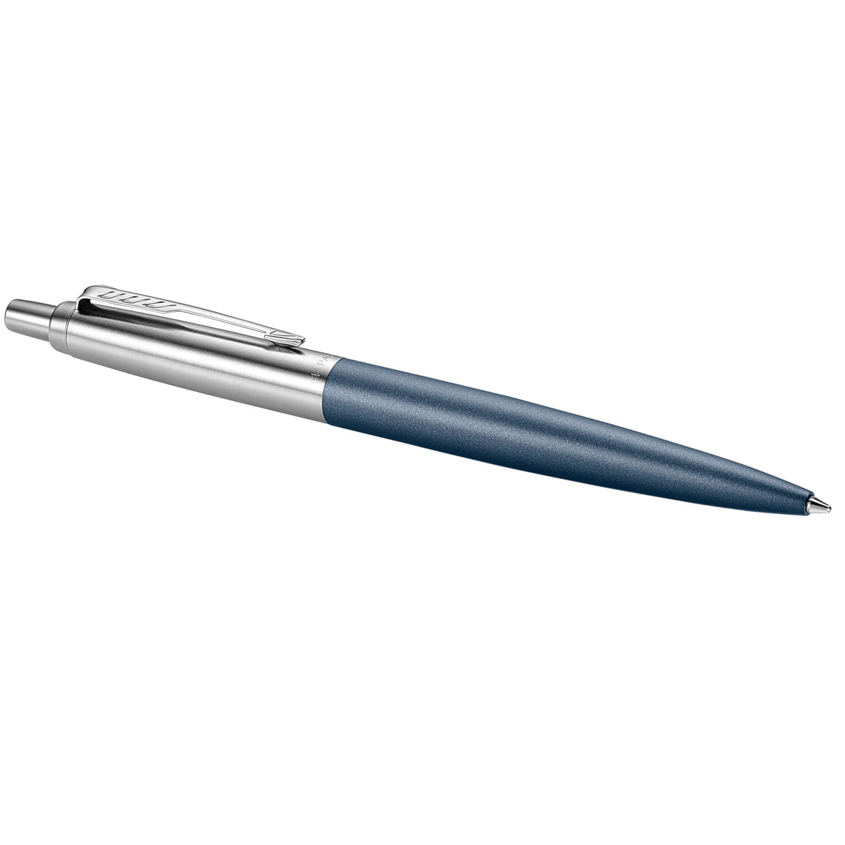 Parker Jotter XL Ballpoint Pen, Primrose Matte Blue with Chrome Trim, Medium Point Blue Ink, Gift
