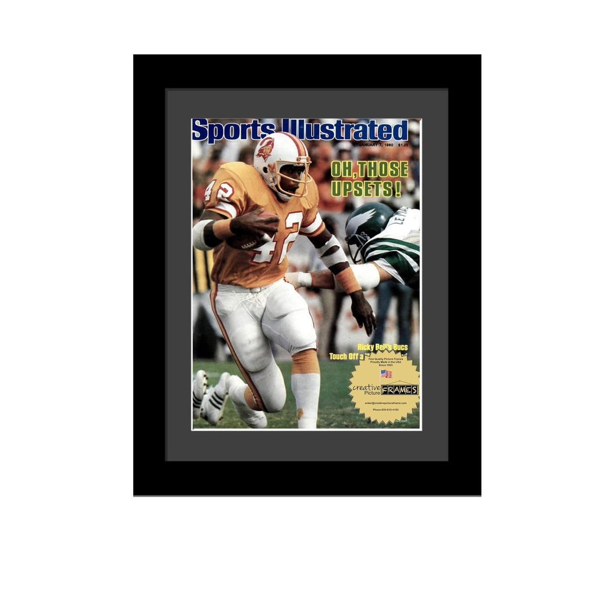 Creative Picture Frames 8 x 10.75 Magazine Frame with Full-Strength Glass, Holds Up To A 1/4" Thick