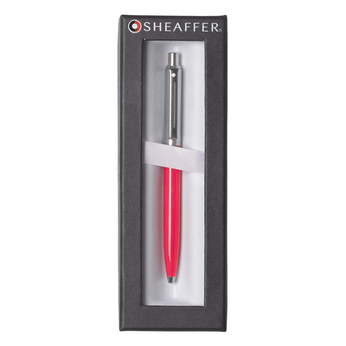 Sheaffer Sentinel Deep Pink Ballpoint Pen with Chrome Trim