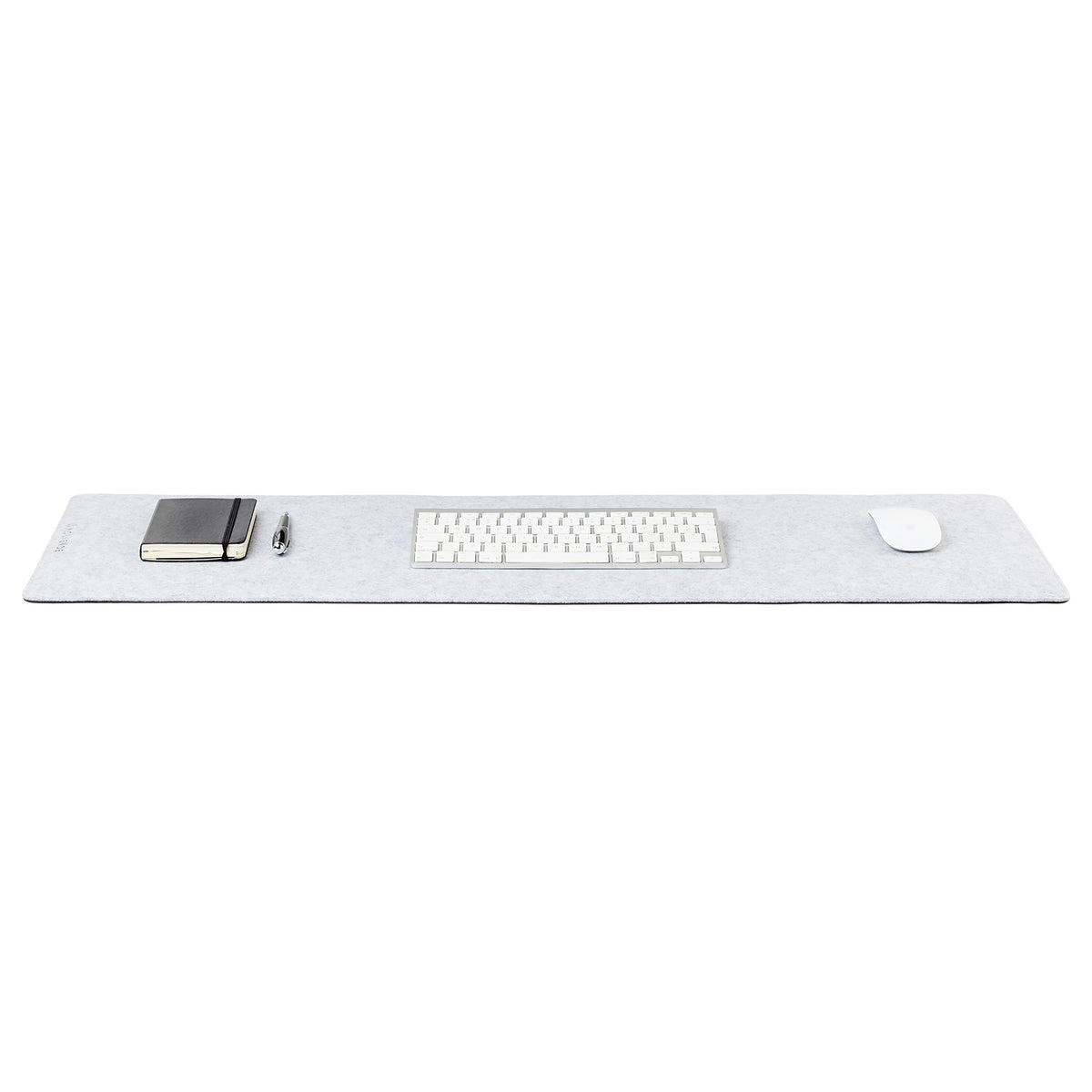 Wolvende Premium Felt Desk Mat | Medium 12" x 36" | Multifunctional Desk Pad for Home Office |