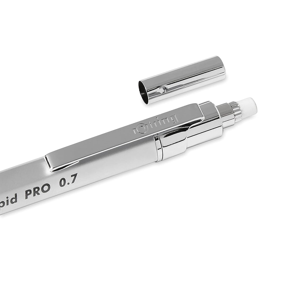 rOtring Rapid Pro Mechanical Pencil, 0.7 mm, Silver