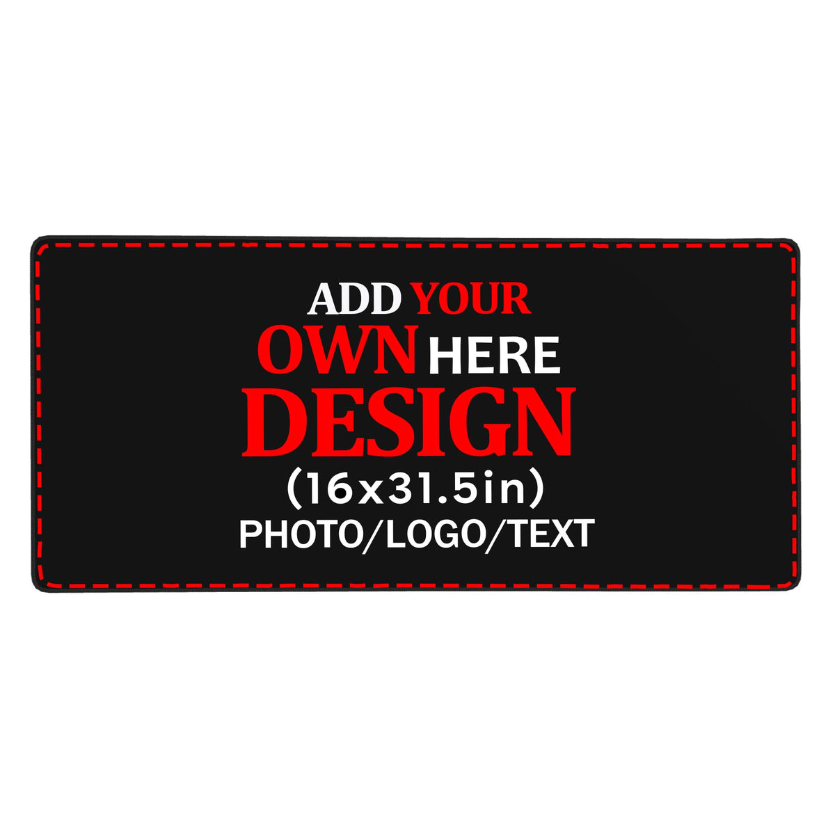 Custom Extended Gaming Mouse Pad Personalized Add Your Own Photo Picture Text Large Mouse Mat