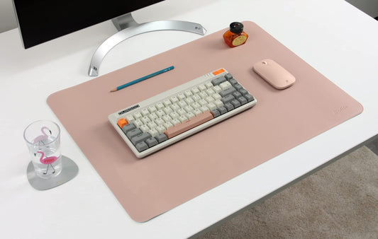 NODITO Dual-Sided Leather Desk Pad,Blotter for Laptop Computer,Mouse Pad,Writing,Drawing,Arts and
