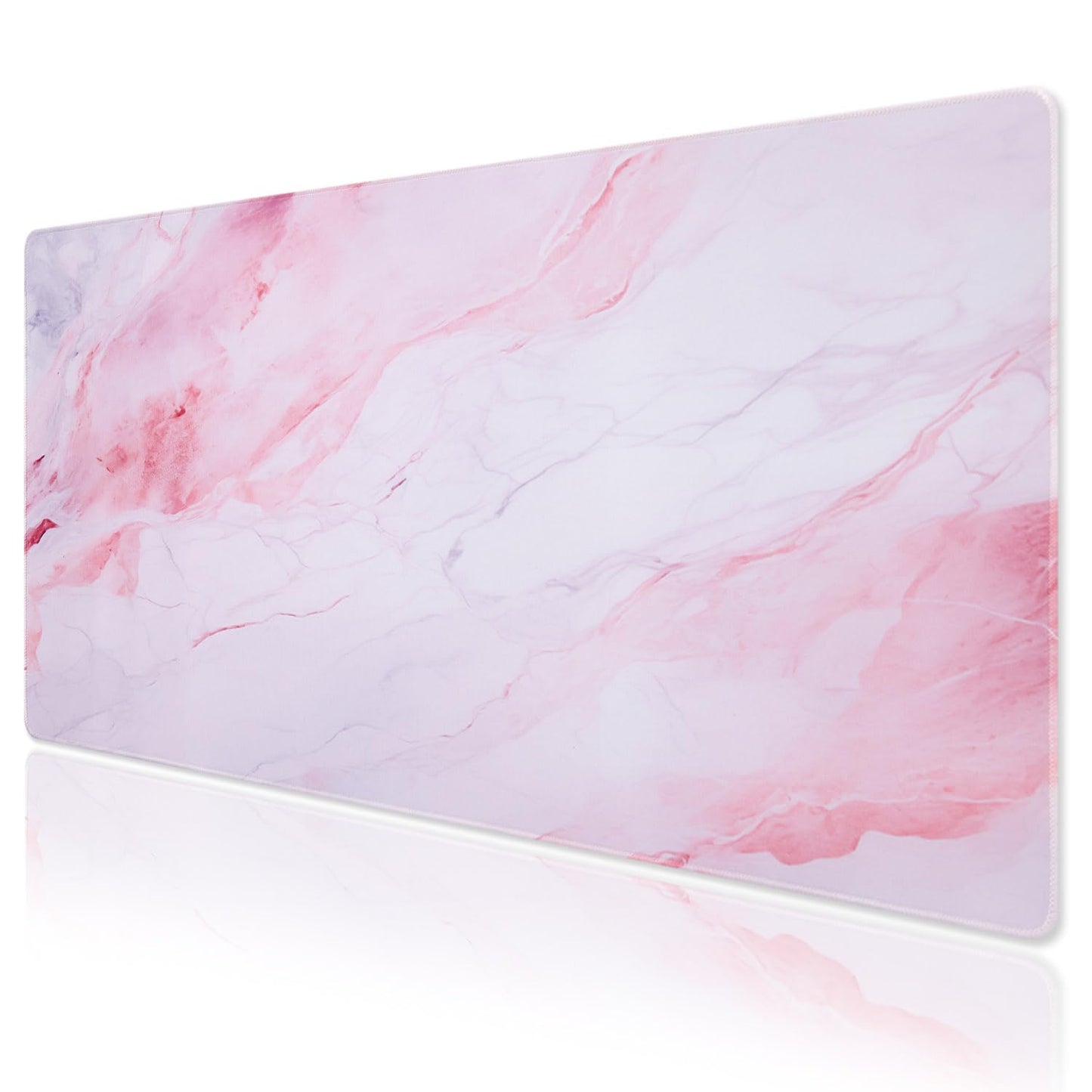 DOBAOJIA Marble Mouse Pad, Mouse and Keyboard Combo Pad XXL 31.5” x 15.8”