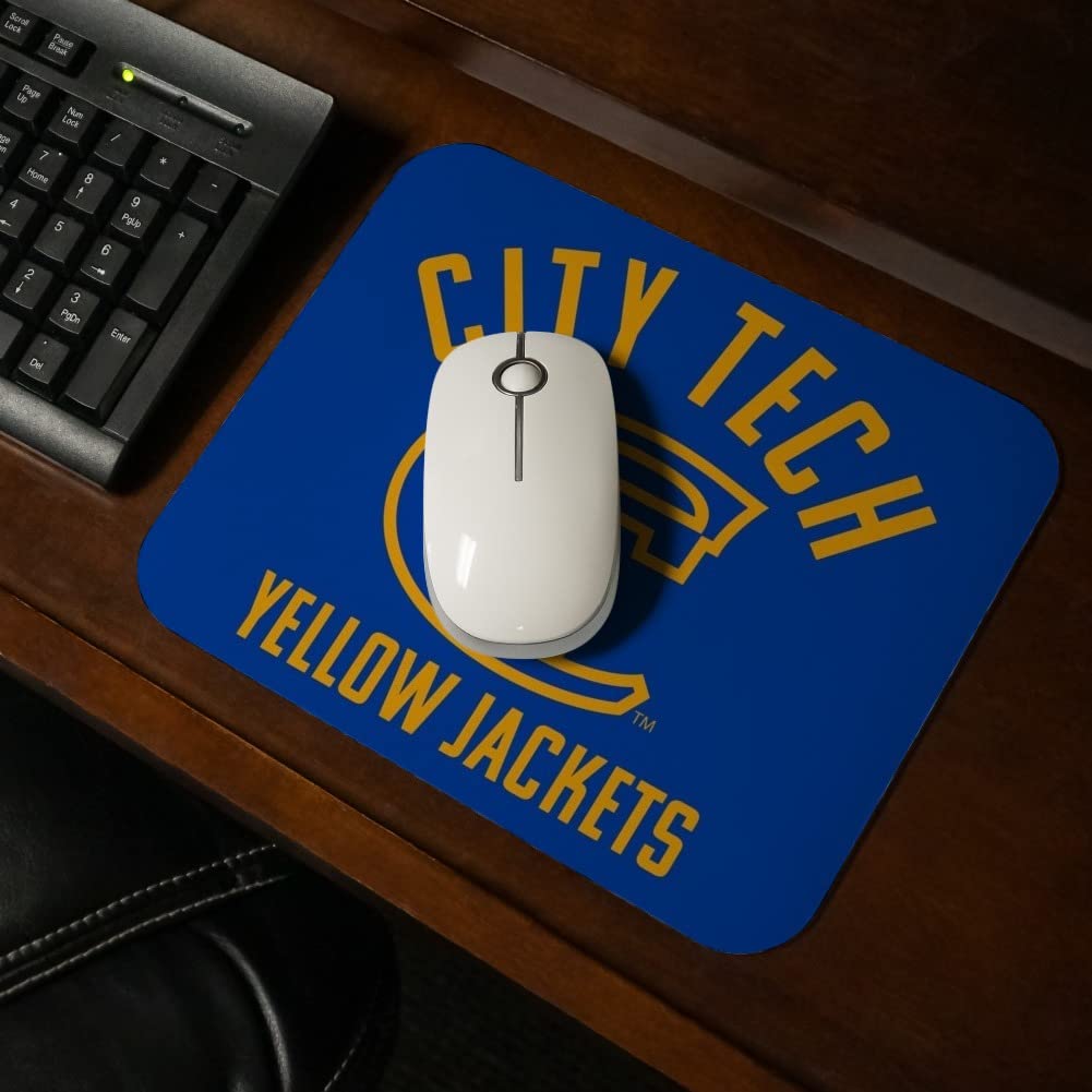New York City College of Technology Yellow Jackets Logo Low Profile Thin