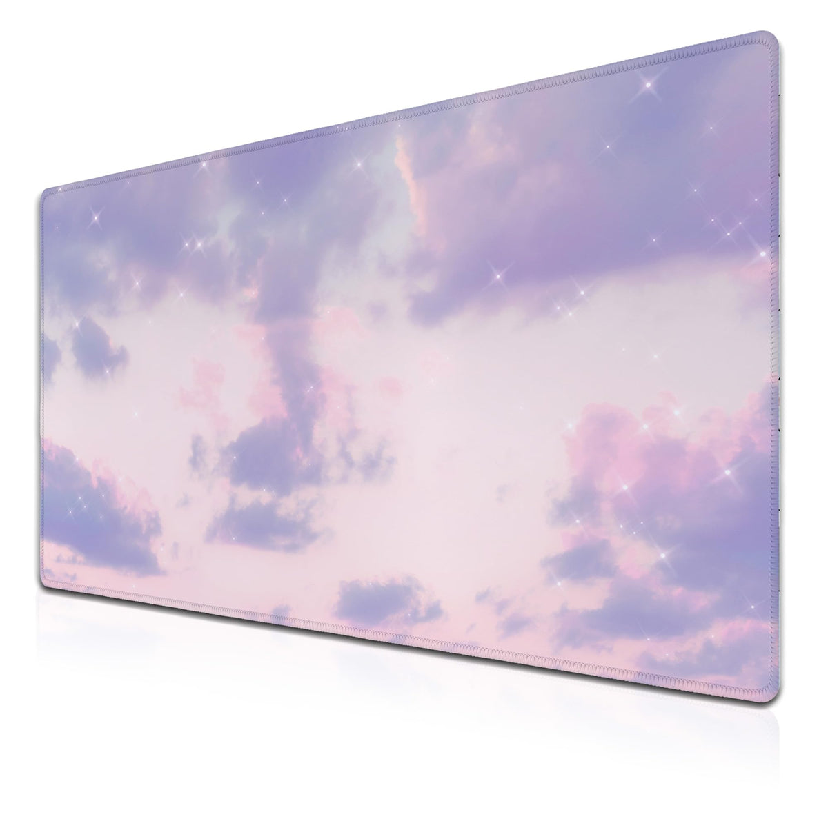 Samgula Keyboard Mouse Pad Pink, Desktop Mat Desk Decor for Girls Big Mouse Pad, Desk Pad Gaming
